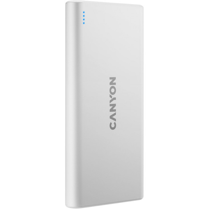 Canyon PB-108 10000mAh White (CNE-CPB1008W) - зображення 1