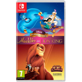  Disney Classic Games Aladdin & The Lion King Nintendo Switch