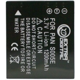 ExtraDigital Аккумулятор для Panasonic S005E, Fuji NP-70 - BDP2576