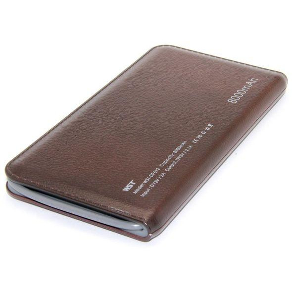 WST Power Bank 8000 mAh (DP622) Brown - зображення 1