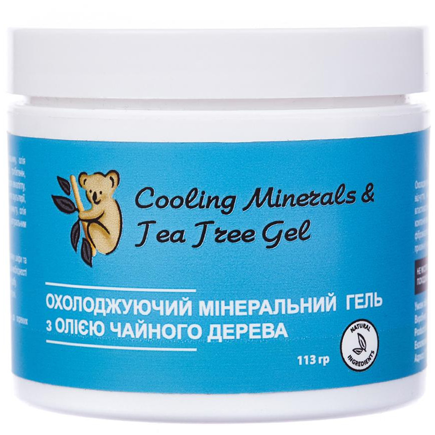 Jason Natural Охлаждающий обезболивающий минеральный гель  Cooling Minerals по рецептуре  с маслом чайного дерева  - зображення 1
