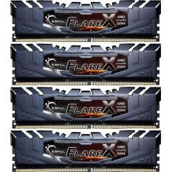 G.Skill 32 GB (4x8GB) DDR4 3200 MHz Flare X (F4-3200C16Q-32GFX) - зображення 1