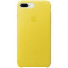Apple iPhone 8 Plus/7 Plus Leather Case Spring Yellow (MRGC2) - зображення 1