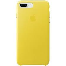   Apple iPhone 8 Plus/7 Plus Leather Case Spring Yellow (MRGC2)