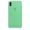 Apple iPhone XS Max Silicone Case - Spearmint (MVF82) - зображення 1