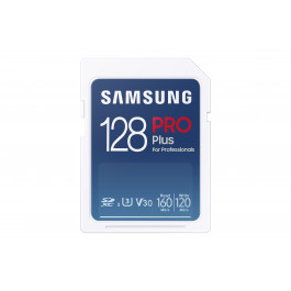 Samsung 128 GB SDXC UHS-I U3 V30 A2 PRO Plus MB-SD128K