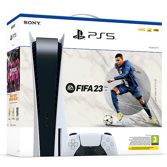 Sony PlayStation 5 825GB EA SPORTS FIFA 23 Bundle купить в  интернет-магазине: цены на стационарная игровая приставка PlayStation 5  825GB EA SPORTS FIFA 23 Bundle - отзывы и обзоры, фото и характеристики.