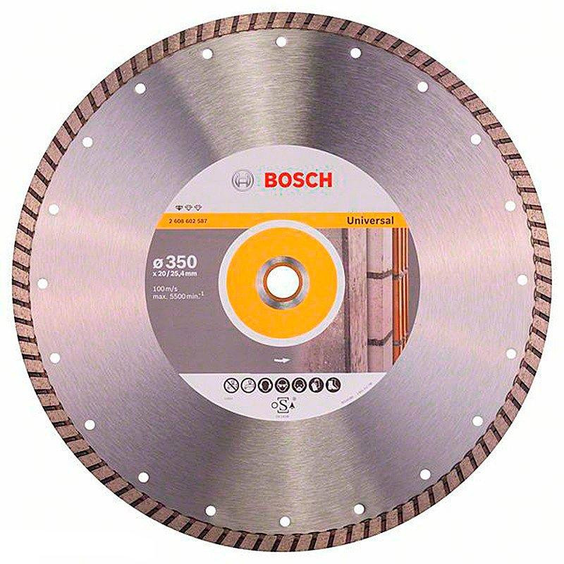 Bosch Алмазный диск  Standard for Universal 350x20/25,4x3x10 мм - зображення 1