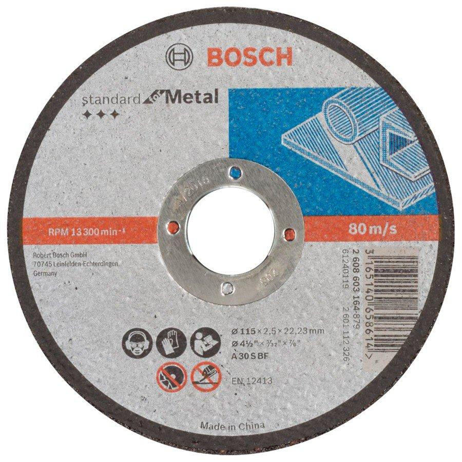 Bosch Standard 115х2.5мм SfM, прямой (2608603164) - зображення 1