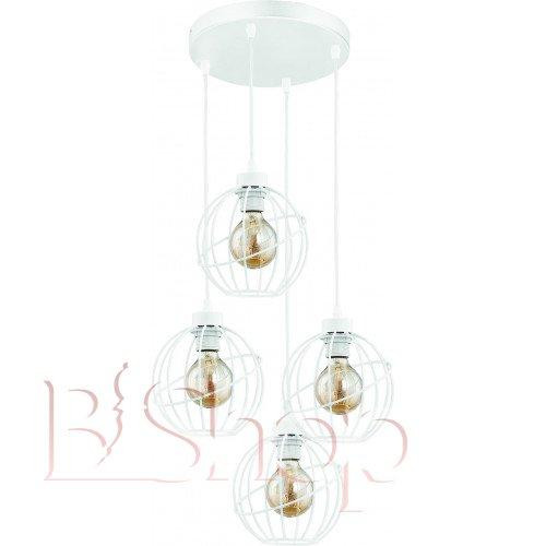 TK Lighting Подвесной светильник 1632 ORBITA WHITE - зображення 1