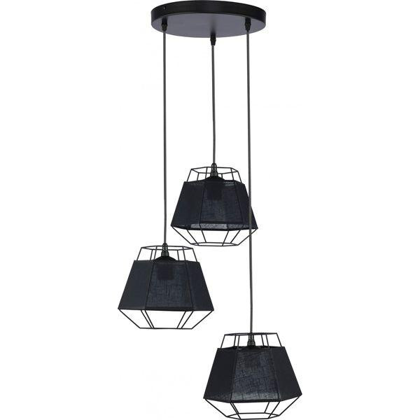 TK Lighting CRISTAL black 3 подвес - 1806 - зображення 1