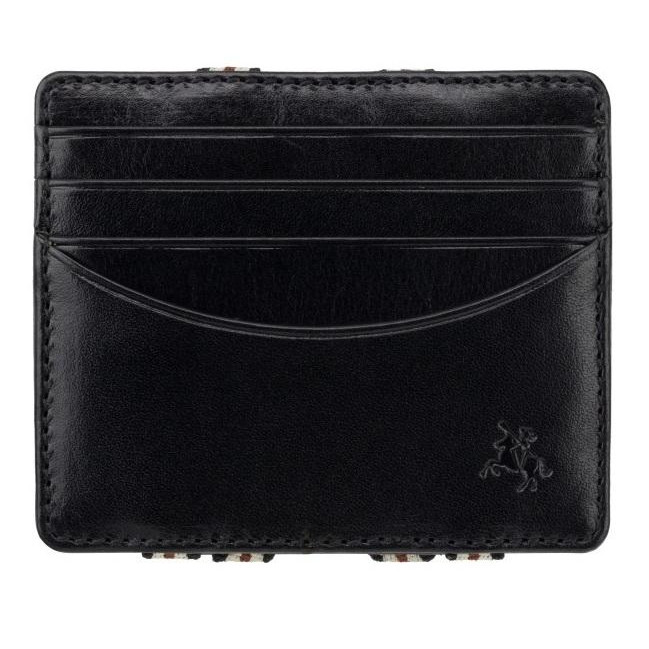 Visconti Чёрный кожаный картхоледр - мини кошелёк  VSL38 BLK - зображення 1