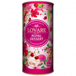 Lovare Смесь цветочного и фруктового чая Королевский десерт 80 г (4820097814610)