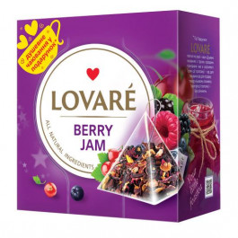 Lovare Чай плодово-ягодный Berry Jam, 15 шт. (4820198874643)