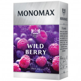 Мономах Чай черный рассыпной Wild Berry 80 г (4820198870690)
