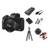 Canon EOS M50 Mark II kit (15-45mm) + Premium Live Stream kit Black (4728C059) - зображення 2