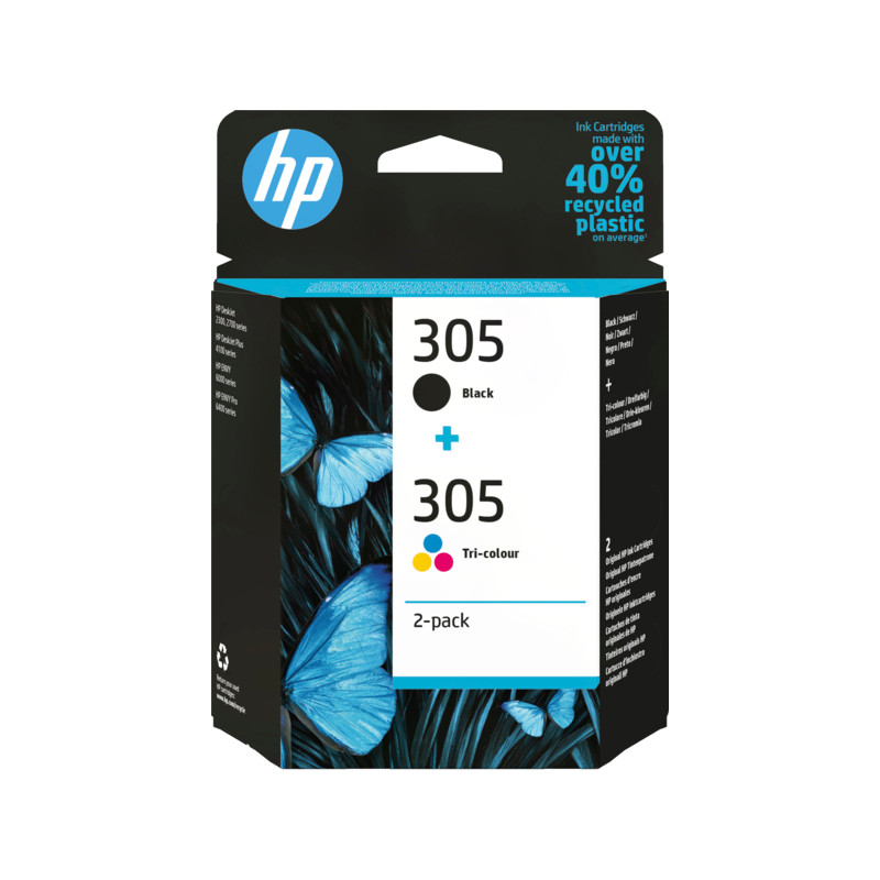 HP HP 305 Black/Tri-color (6ZD17AE) - зображення 1
