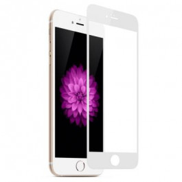 Optima Стекло защитное 5D для iPhone 6 White (66836)