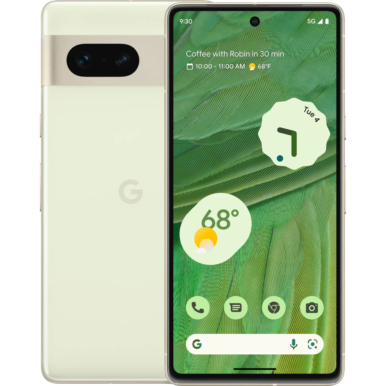 Google Pixel 7 8/128GB Lemongrass - зображення 1