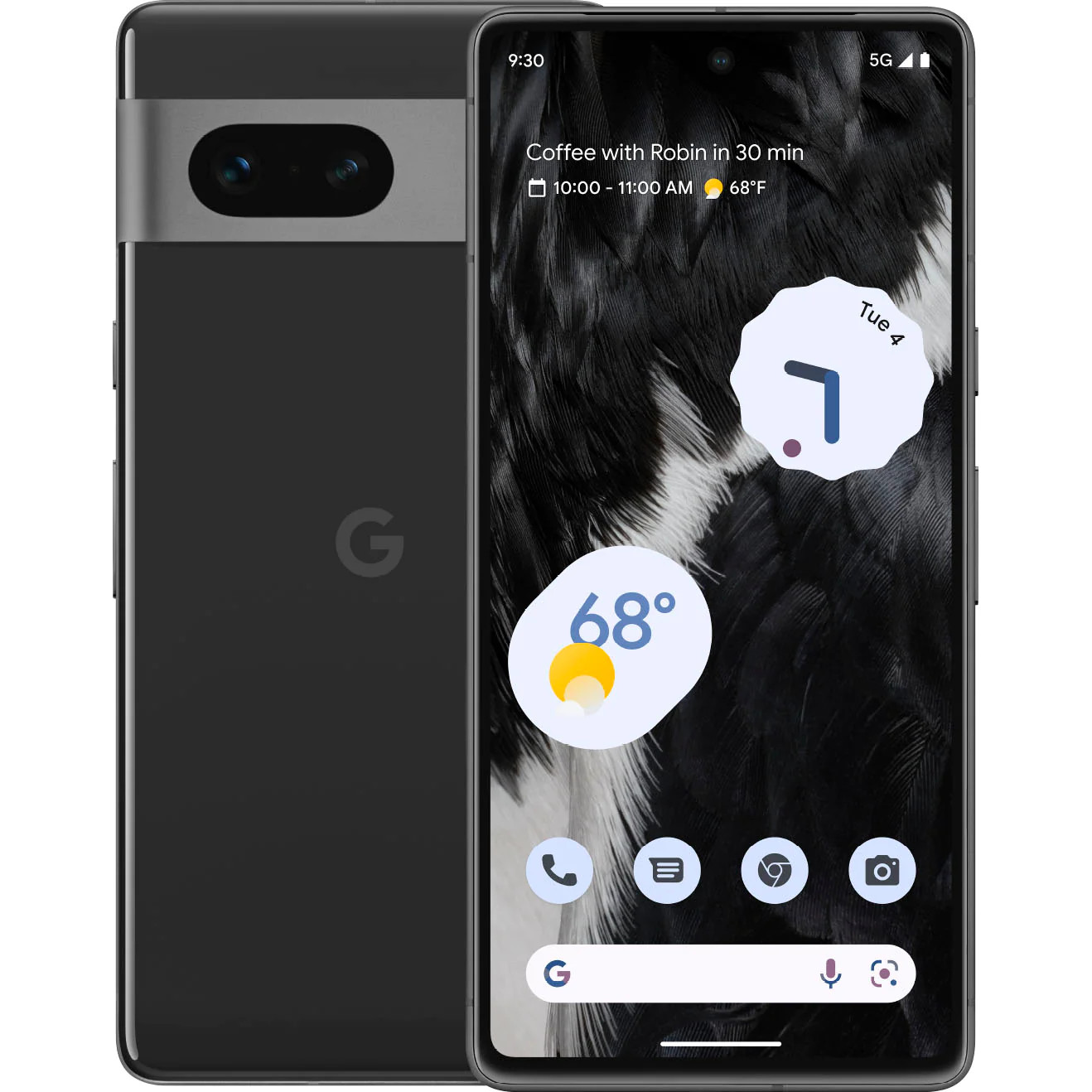 Google Pixel 7 8/256GB Obsidian - зображення 1