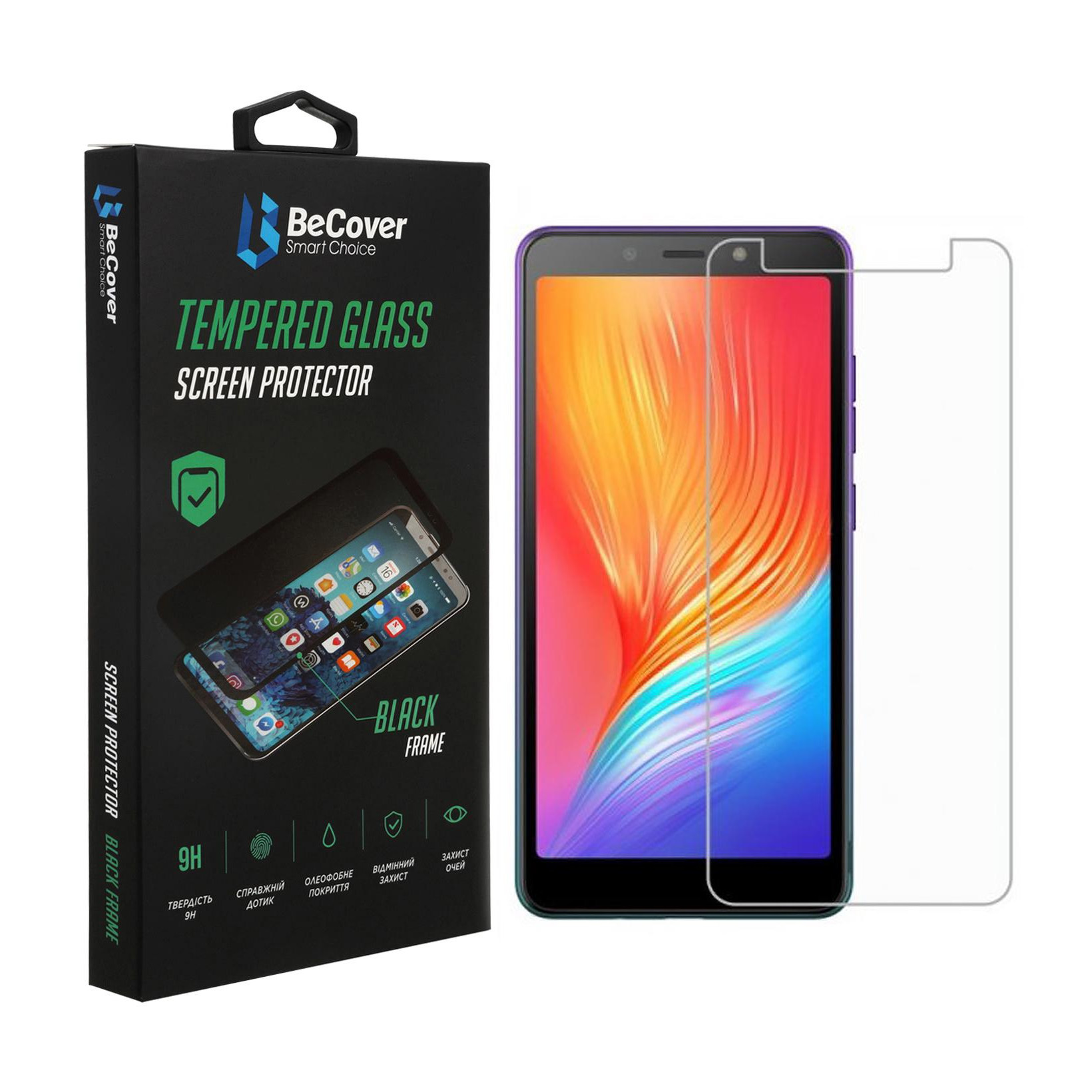 BeCover Захисне скло для Tecno Pop 3 Crystal Clear Glass (707869) - зображення 1