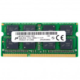 Micron 8 GB SO-DIMM DDR3L 1600 MHz (MT16KTF1G64HZ-1G6E1)