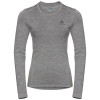 ODLO TOP l/s NATURAL 100% MERINO 2019 grey melange - grey melange-10420 S - зображення 1