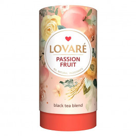Lovare Чай черный с фруктами и цветами Страстный фрукт 80 г (4820097818069)