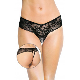 SoftLine Трусики-стринги Thongs (модель 2440), черные (5906340732760)