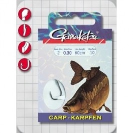 Gamakatsu BKD-3510F Carp №002 85cm 0.30mm (10pcs)