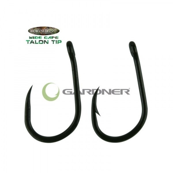 Gardner Covert Wide Gape Talon Tip Barbed №4 / 10pcs (DWGTTCH4) - зображення 1