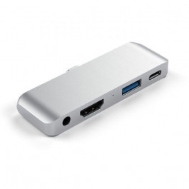   Satechi Aluminum Type-C Mobile Pro Hub Silver (ST-TCMPHS)