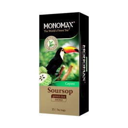 Мономах Чай зелений пакетований  Soursop, 25х1.5 г (4820097818373)
