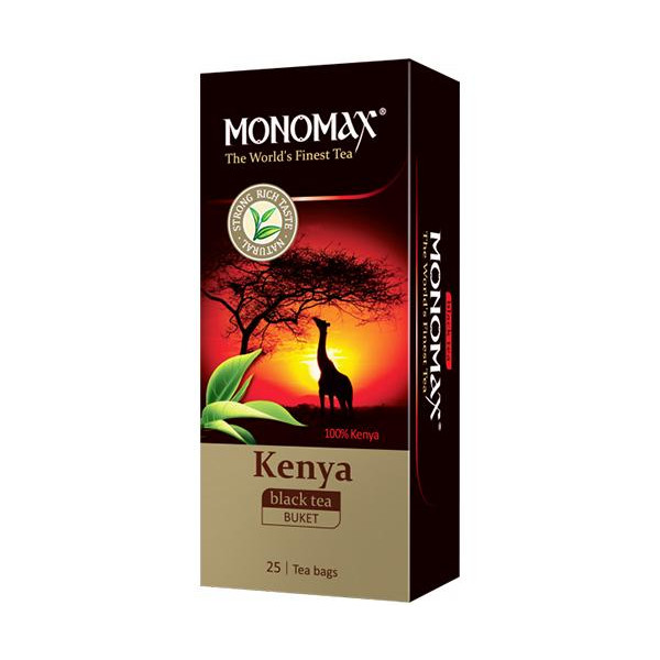 Мономах Чай чорний пакетований  Kenya Tea, 25х2 г (4823113224509) - зображення 1