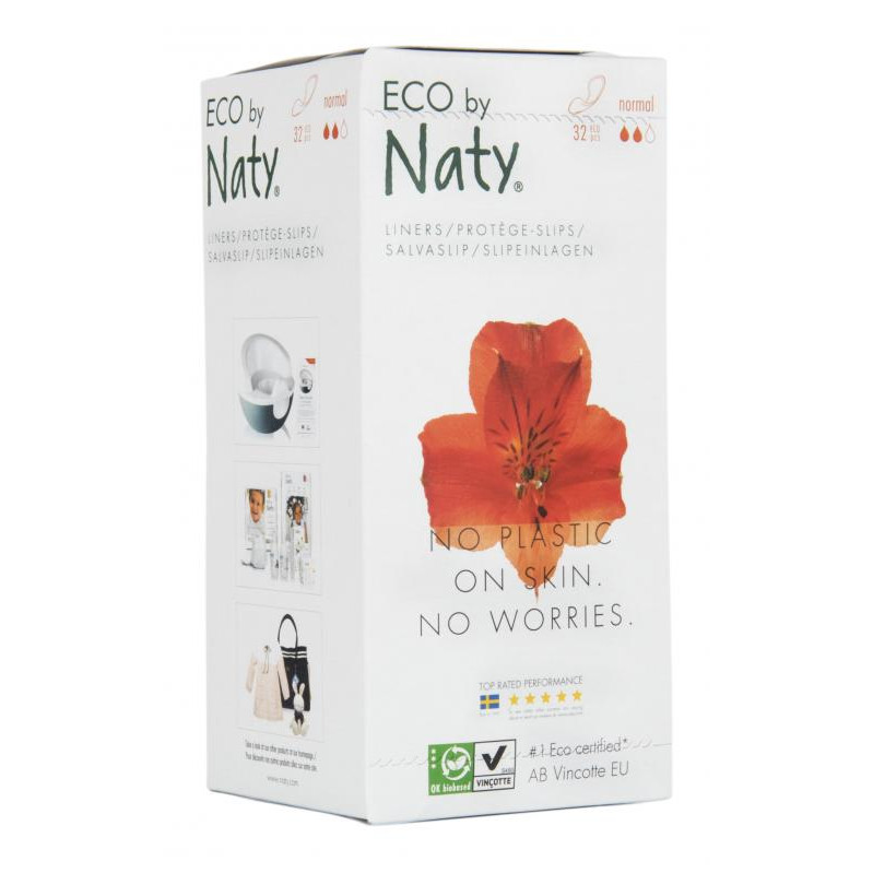 Eco by Naty Прокладки ежедневные  Normal 32 шт.244701 - зображення 1