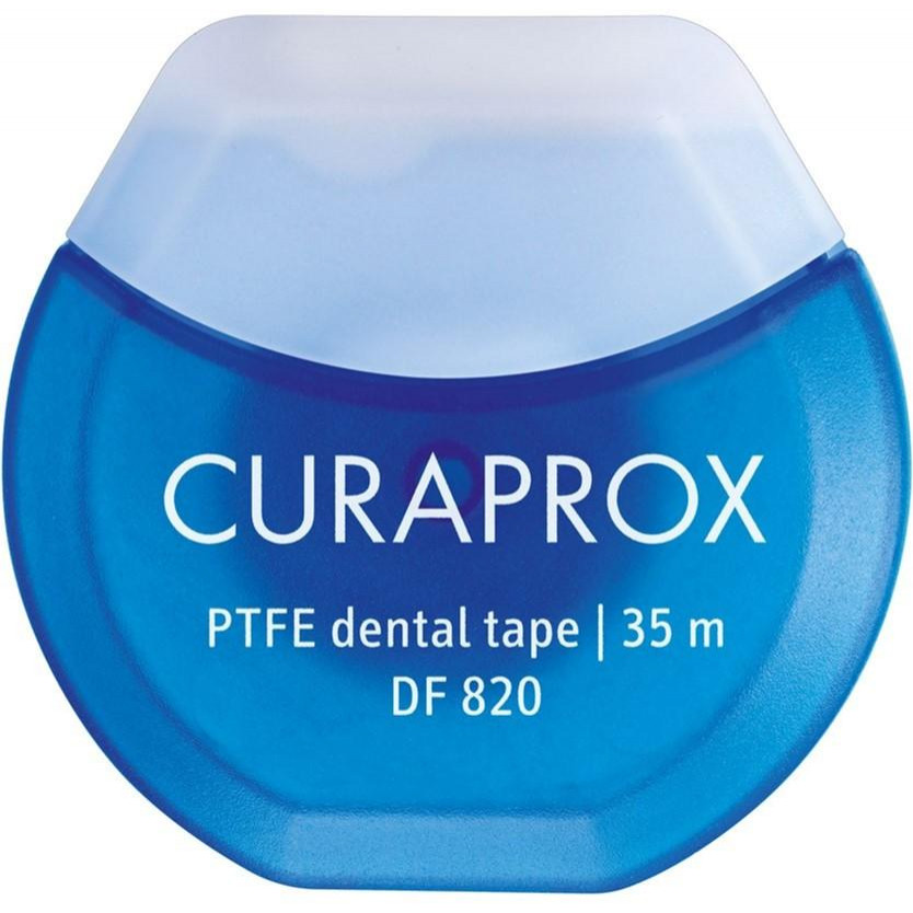 Curaprox Зубная нить  тефлоновая с хлоргексидином 35 м (7612412820003) - зображення 1