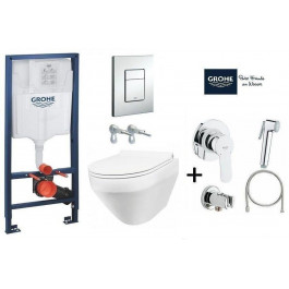 GROHE Rapid SL 38772001+AM-PM Spirit FlashClean C701700WH