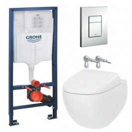 GROHE Rapid SL 38772001+AM-PM Sensation FlashClean C301700WH