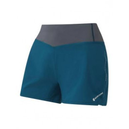 Montane Female Katla 4 Shorts S Narwhal Blue