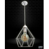 MSK Electric Потолочный подвесной светильник NL 0537 W GRID, белый - зображення 1