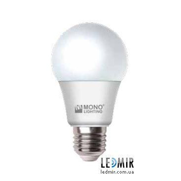 Mono Electric LED A60 8W E27 4000K 220V (100-080035-401) - зображення 1