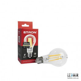 Etron LED Filament 1-EFP-101 A65 20W 3000K E27