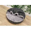 Haustier Lounge Gray з капюшоном XS - діаметр 50см (B10-4-059) - зображення 4