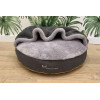 Haustier Lounge Gray з капюшоном XS - діаметр 50см (B10-4-059) - зображення 5