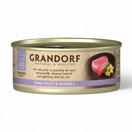 Grandorf Tuna Fillet & Mussels 70 г (70519)