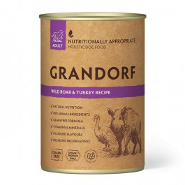 Grandorf Wild Boar & Turkey 400 г (70606)
