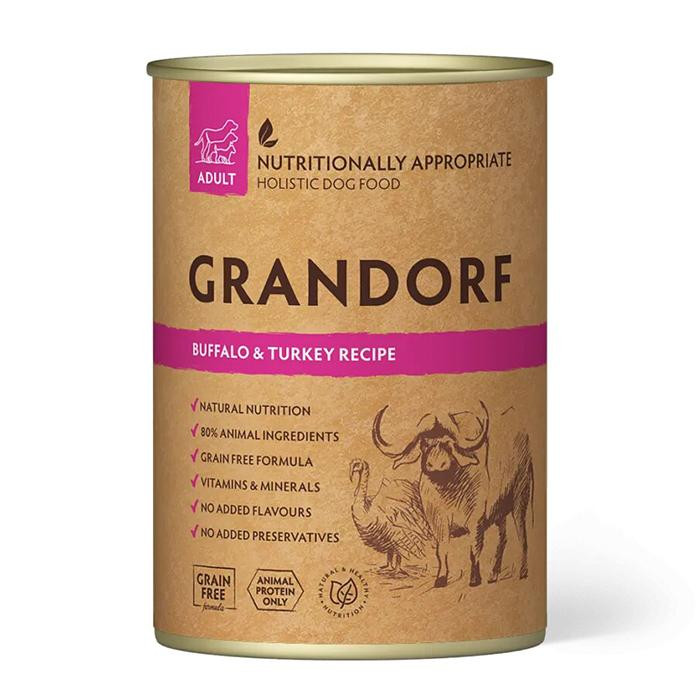Grandorf Buffalo & Turkey 400 г (70601) - зображення 1
