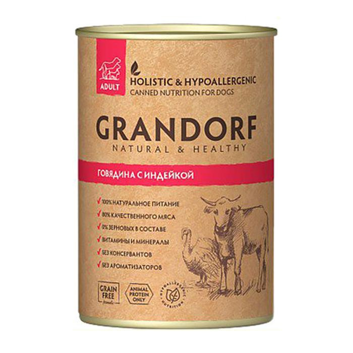 Grandorf Beef & Turkey 400 г (5407007852161) - зображення 1