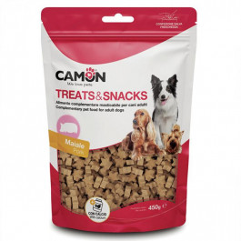   Camon Treats & Snacks Snack box semi-moist stars with pork and calcium flavour 450 г (AE049/C)