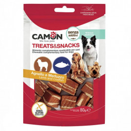   Camon Treats & Snacks Lamb and codfish cubes 80 г (AE707)